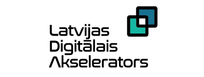 Latvijas Digitālais akselerators logo